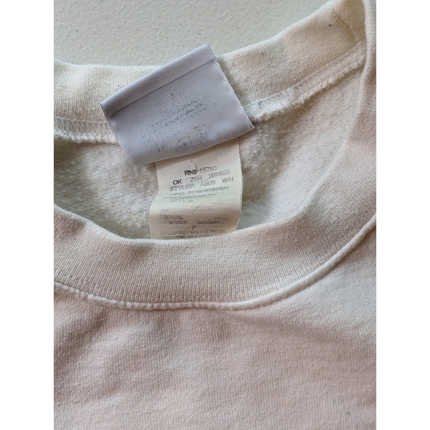 Champion ECO Pullover Adult Small Sweatshirt Earth Face Graphic Bartees Change