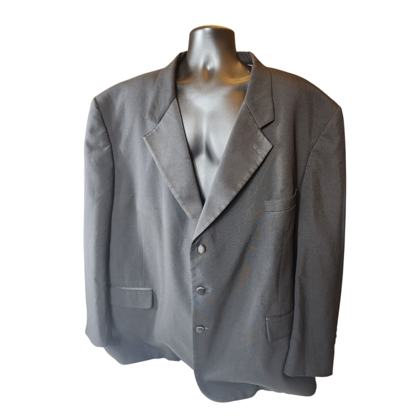 Chaps Ralph Lauren Mens 56R Tuxedo Blazer Jacket 3 Button Formal Dinner USA Made