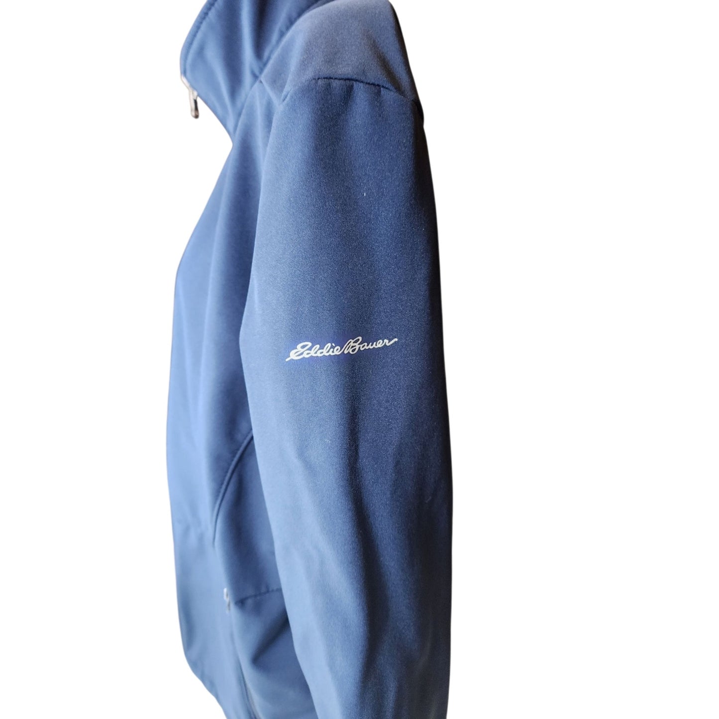 Eddie Bauer Soft Shell Jacket Womens Medium Zip Light Hiking Activewear Gorpcore