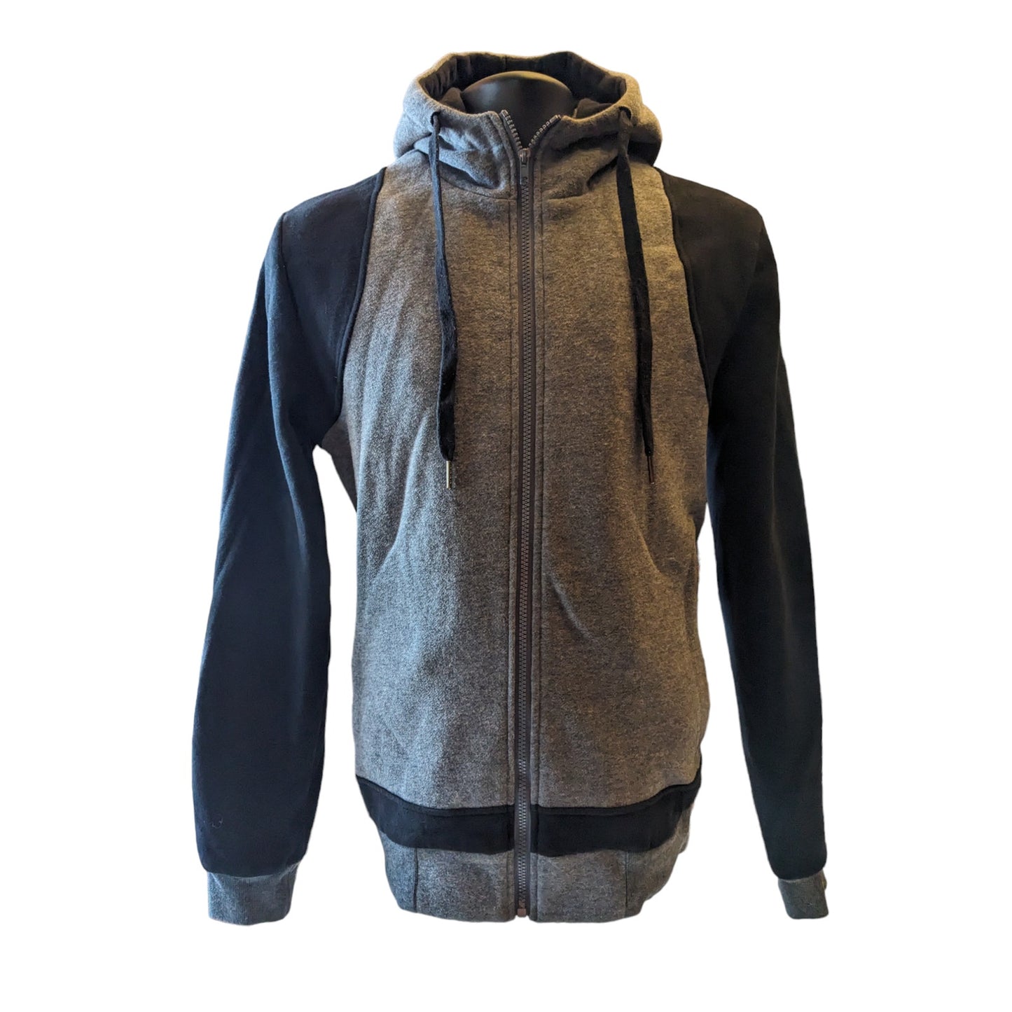 Hemoon Hoodie Sweatshirt Womens Large Men Medium Zip Streetwear Kangaroo Pockets