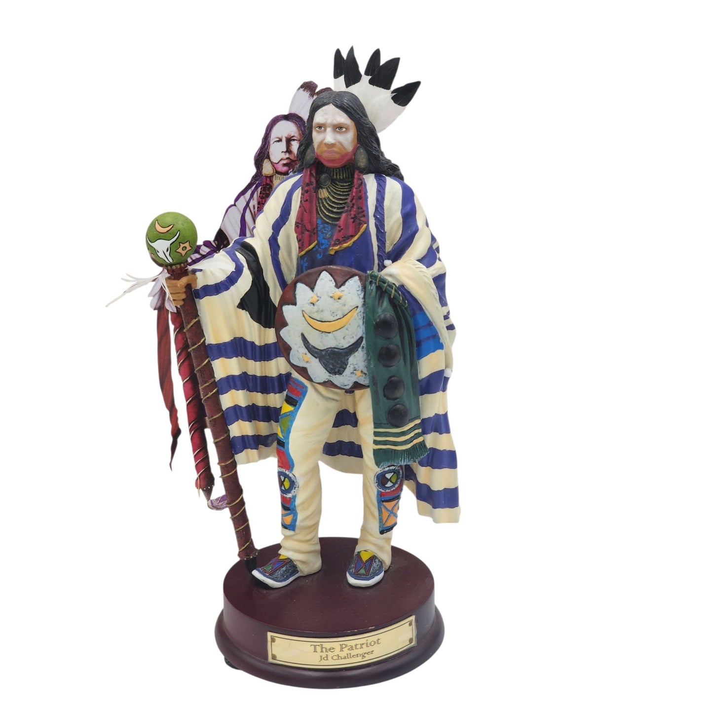 JD Challenger The Patriot Western Figurine Limited Westland With Box 15103