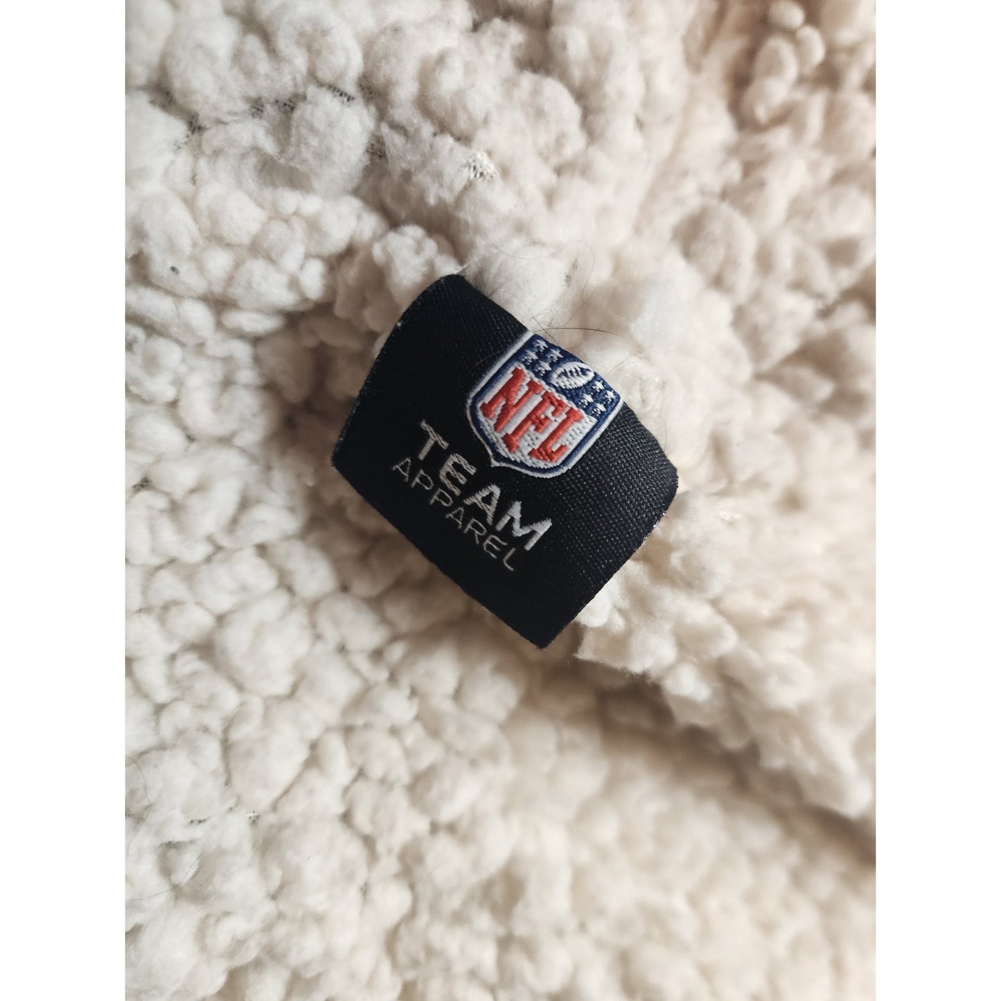 NFL Minnesota Viking Oversized Sherpa Lined Hoodie Blanket Adult Sweatshirt Cozy