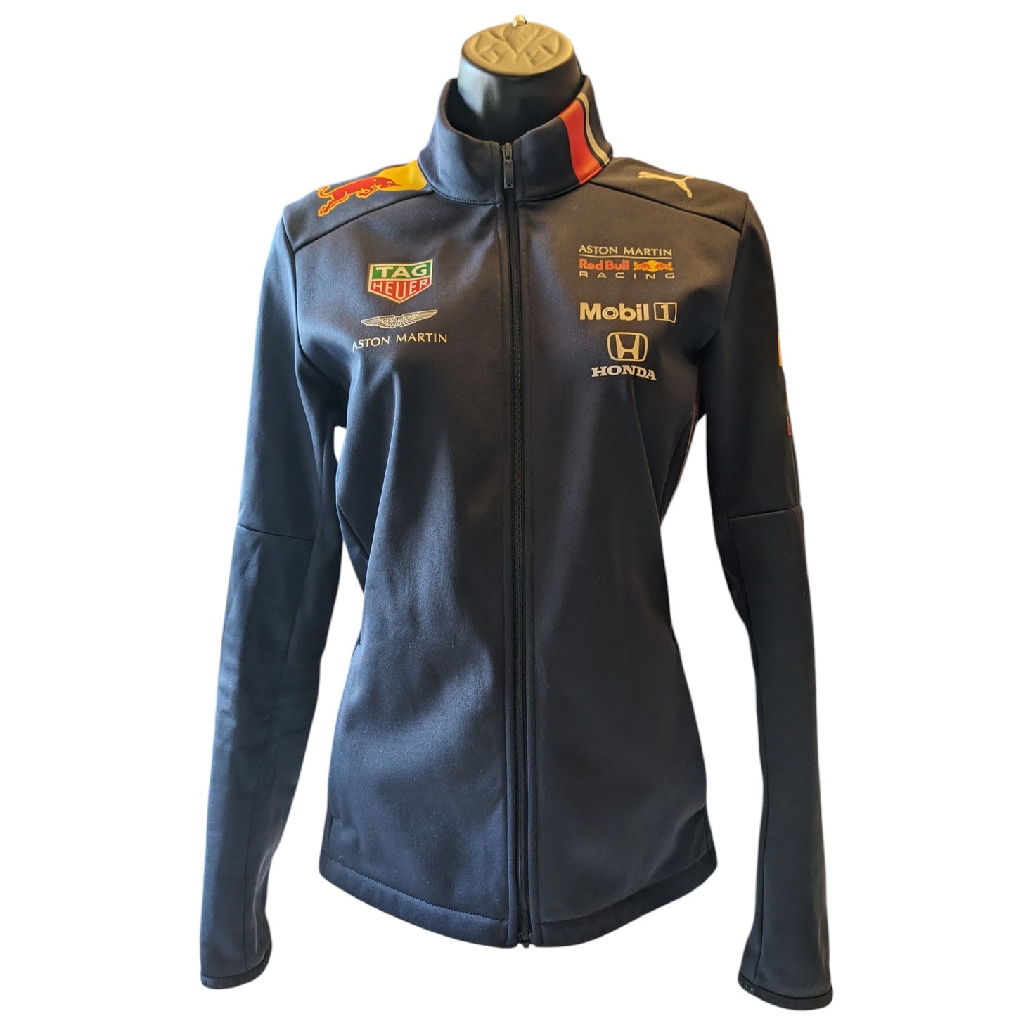 PUMA Red Bull Racing Team Softshell Jacket Women Small Aston Martin F1 Formula 1