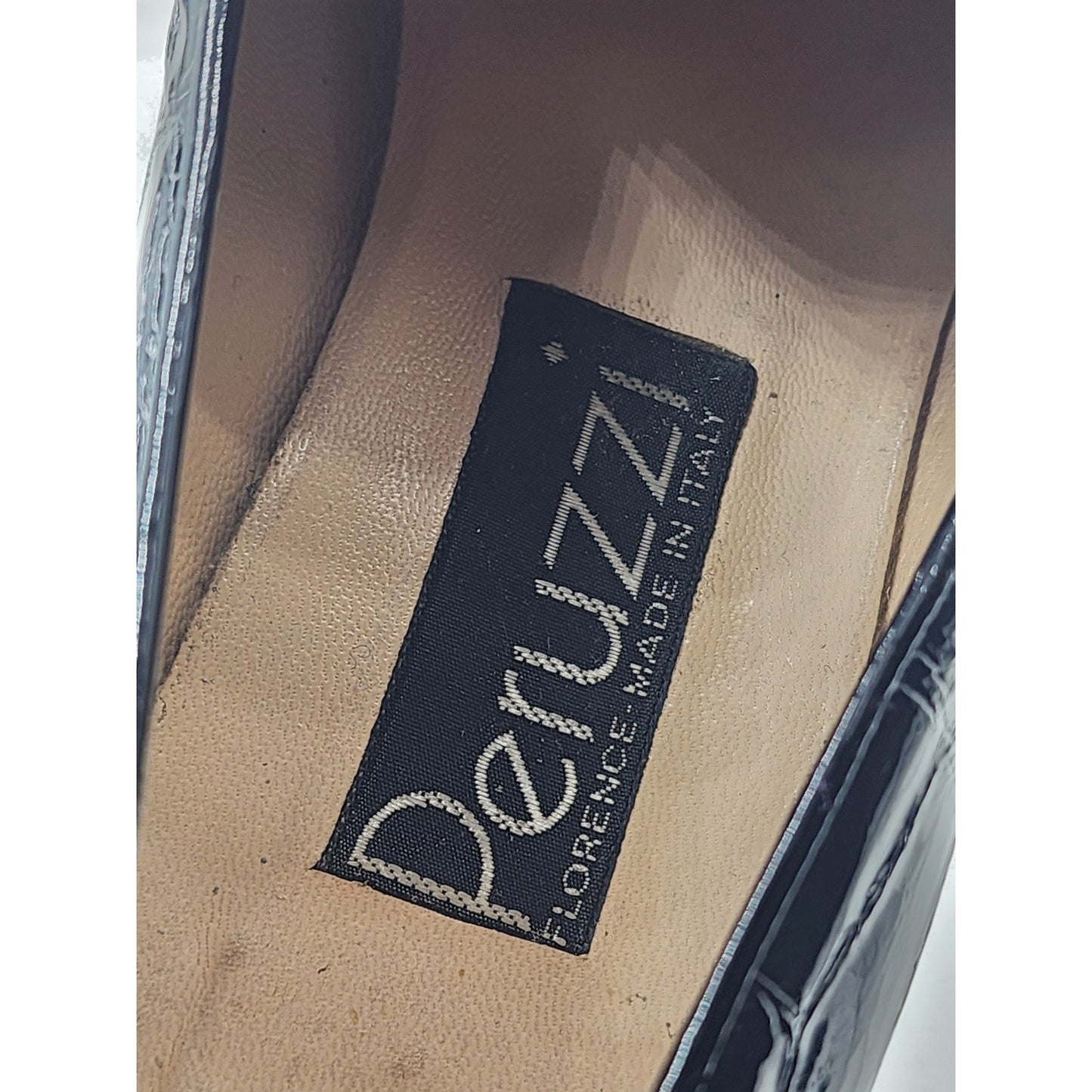 Peruzzi Shoes Women Size 6.5 37 Florence Italy Loafers Square Toe Sophistication