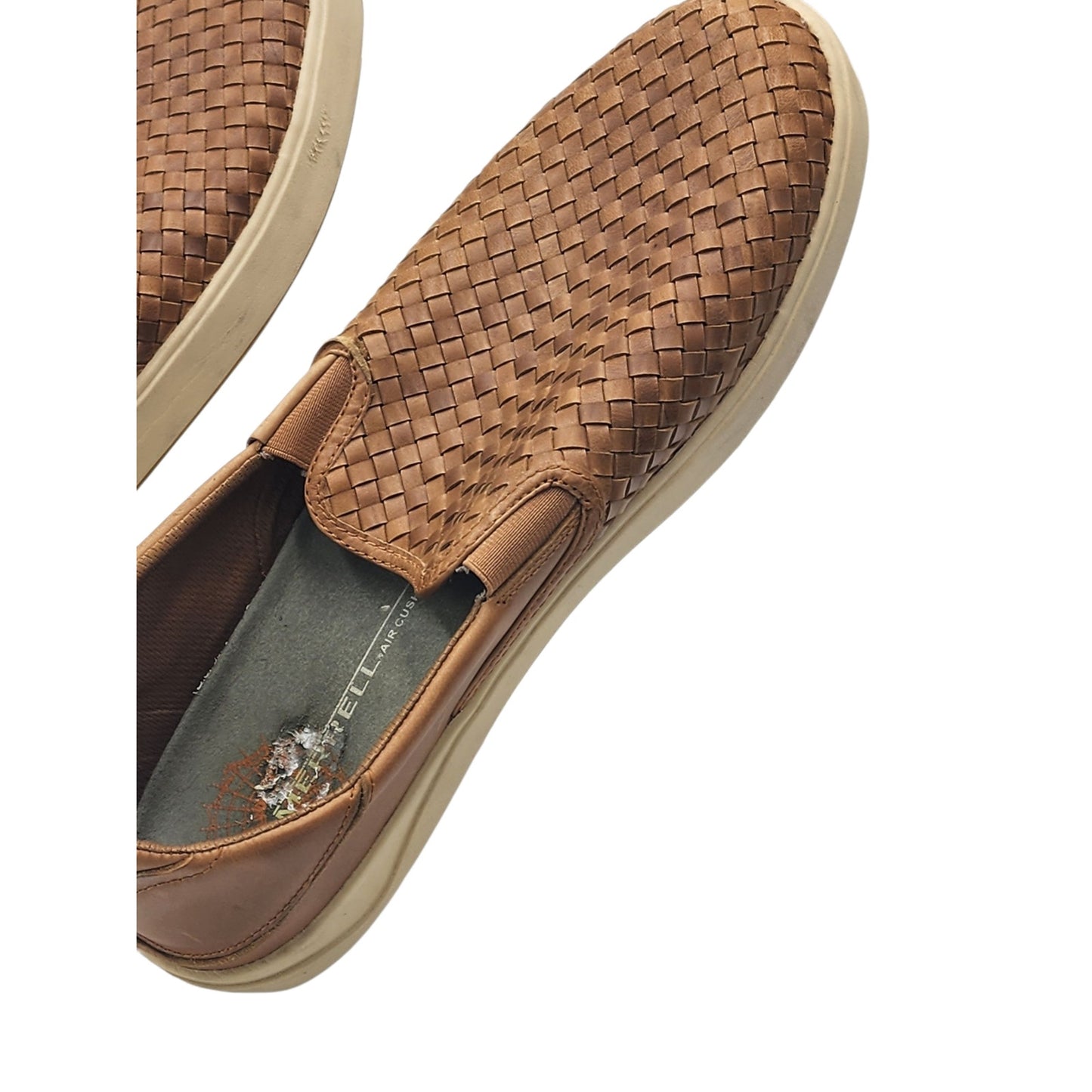 Olukai Lae‘ahi Lauhala Slip On Sneakers Mens 14 Woven Casual Shoes Surf Island