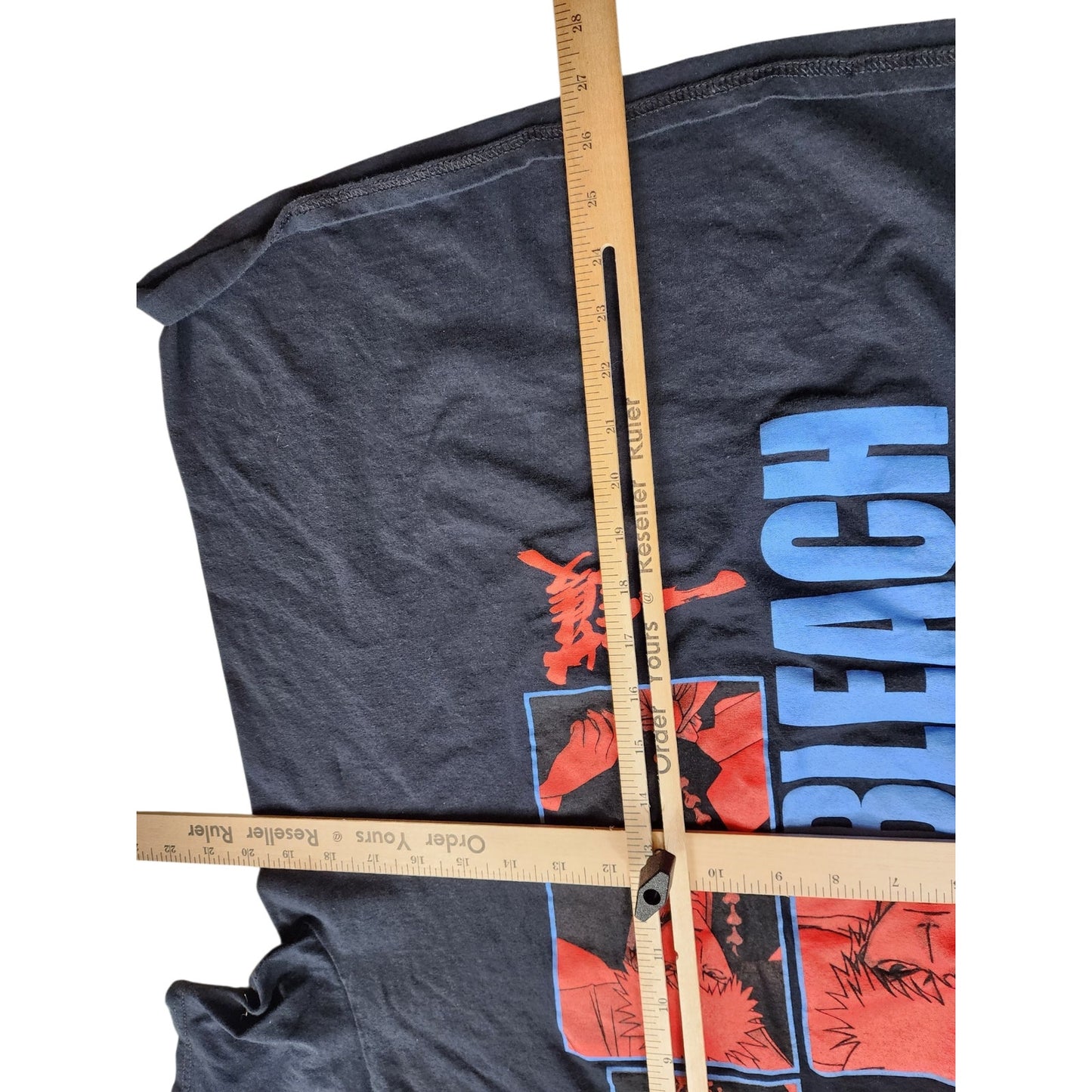 Bleach Anime T Shirt Mens Medium Manga Ichigo Kurosaki Graphic Short Sleeve Tee