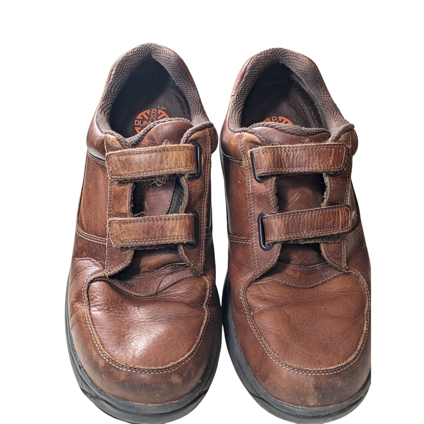 Dunham Shoes Mens 14 Winslow Leather Slip On Casual Loafers Comfort Strap 8009SB