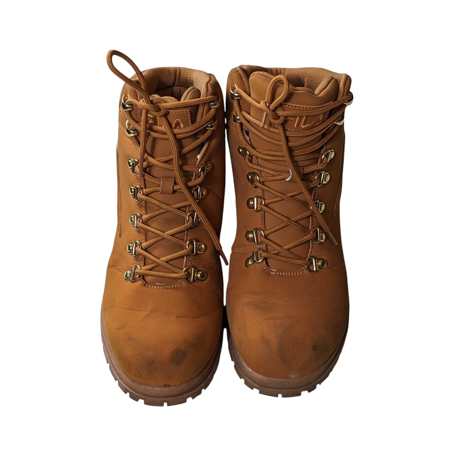 Fila Boots Mens 10.5 Diviner Combat Work Shoes Synthetic Lace Up Hiking 1HM00556