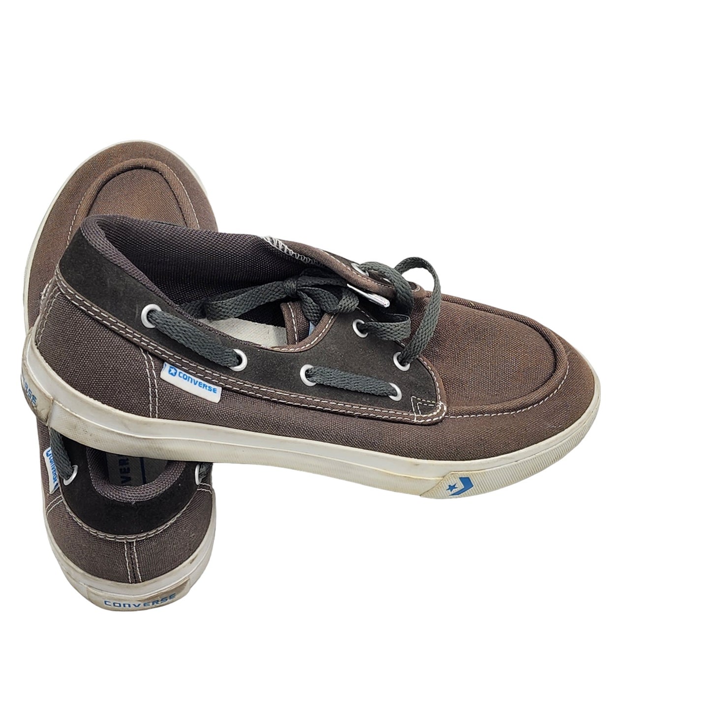Converse Boat Shoes Mens Size 10 Womens 11.5 Stern Bow Starboard Canvas Slip On