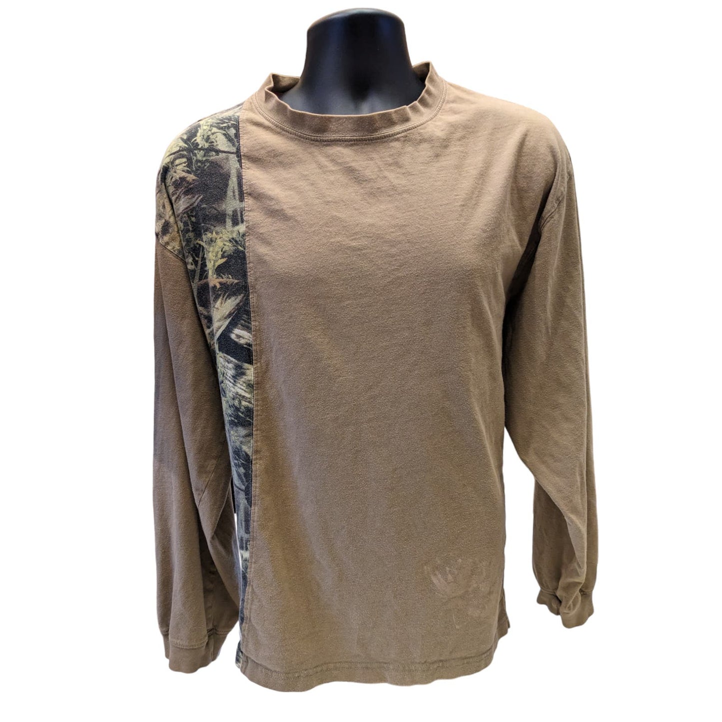 Fishouflage Shirt Mens XXL Long Sleeve Camo Outdoor Fishing Outdoorsman Pullover