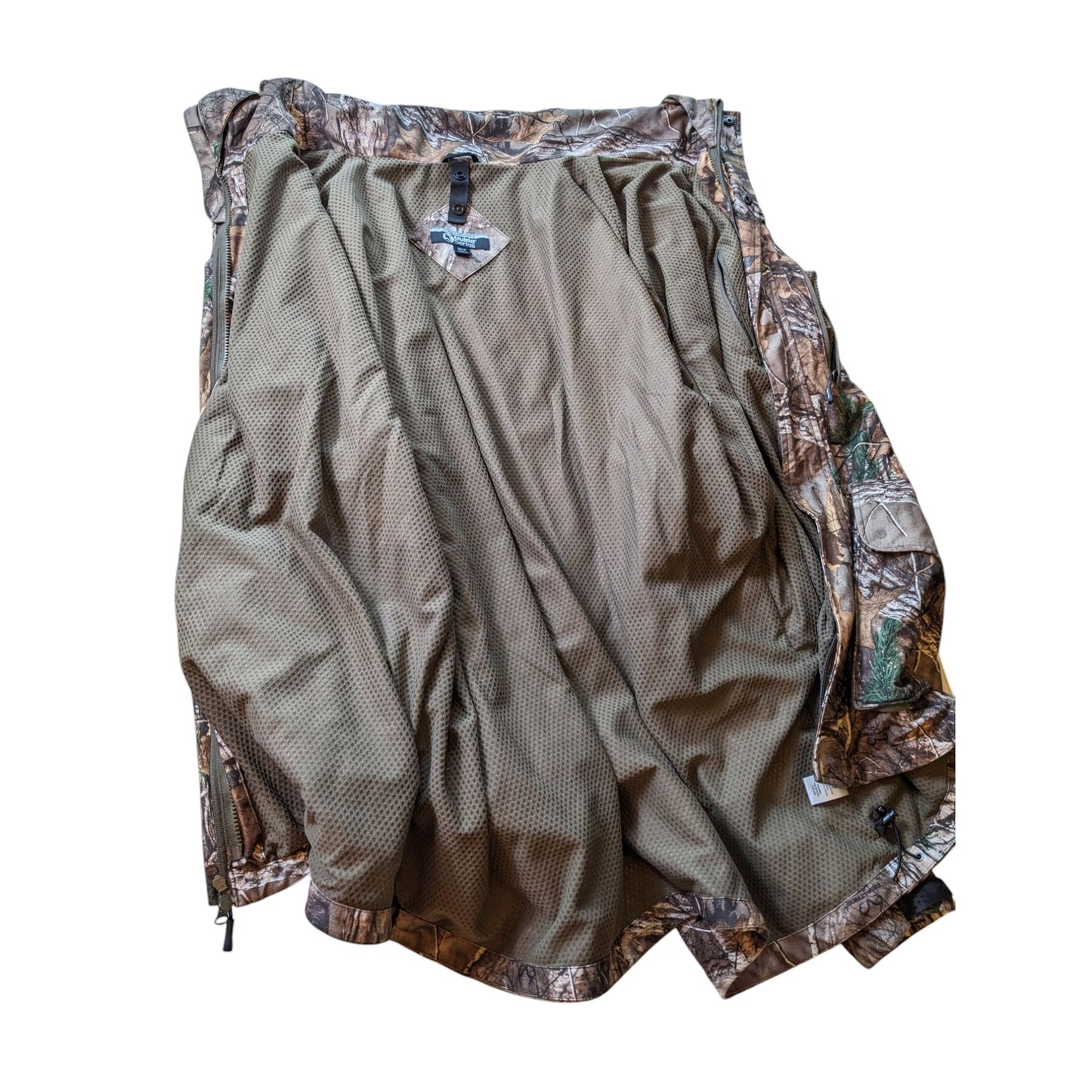 Gander Mountain Guide Series Tech H2O Jacket Mens 3XLT Camo Hunting Realtree