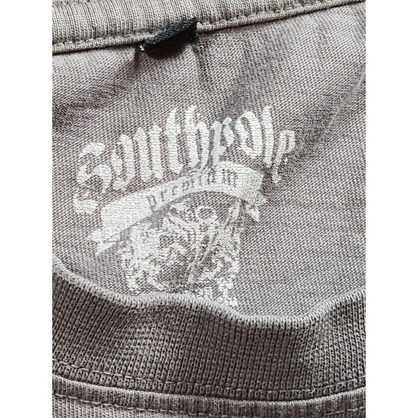 Southpole Shirt Premium Graphic Tee Mens Large Gothic Cross Angel Wings Grunge