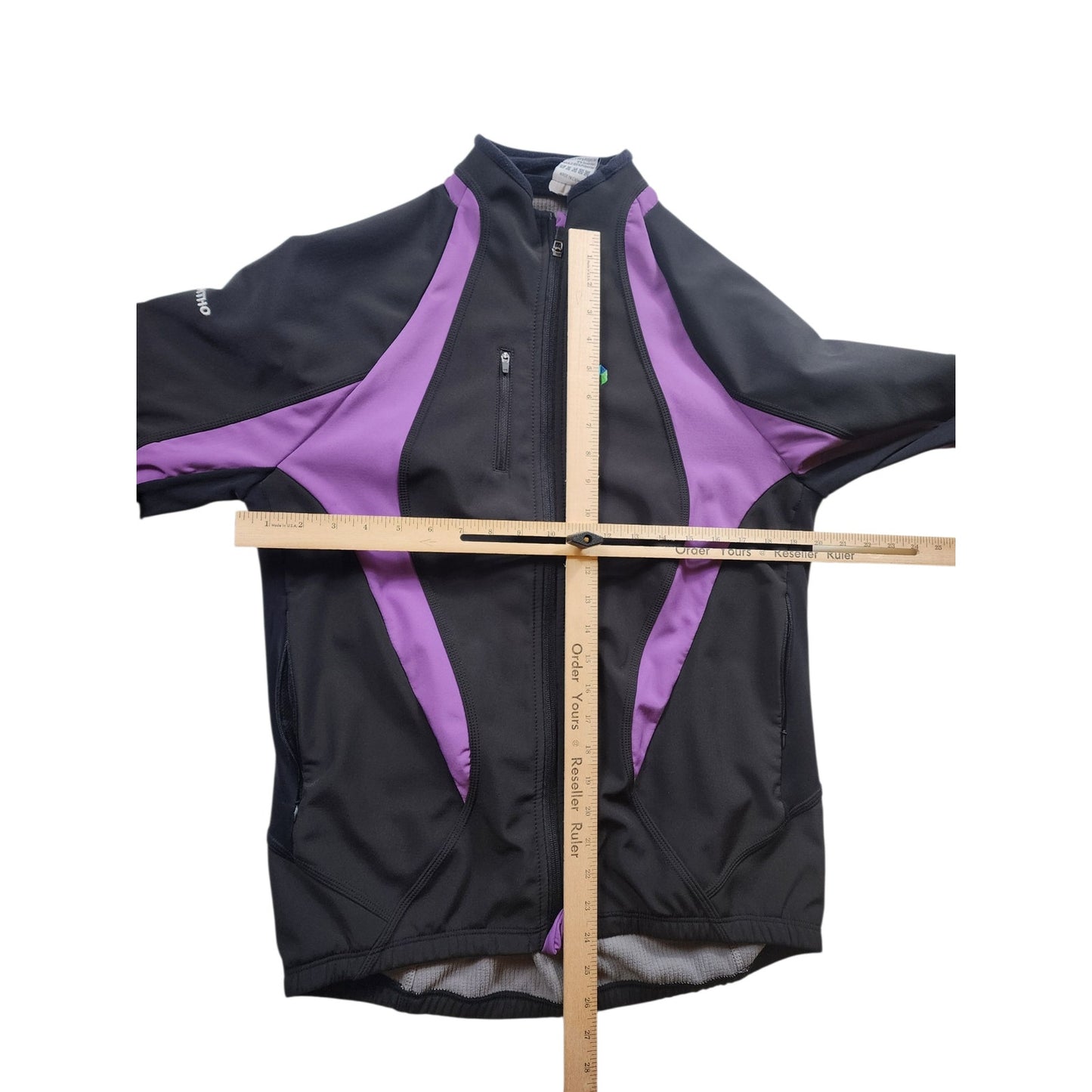 Team Ortho Jacket Womens Large Race Softshell Running Windbreaker Marathon