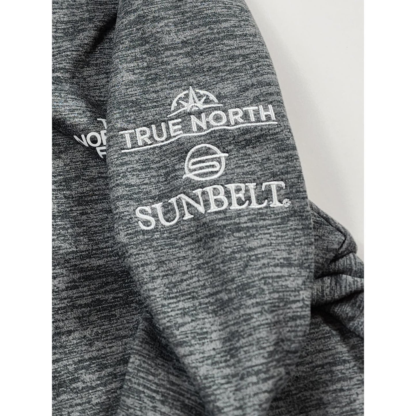 North Face Fleece Womens Large Athletic Zip Long Sleeve Performance Pullover Top