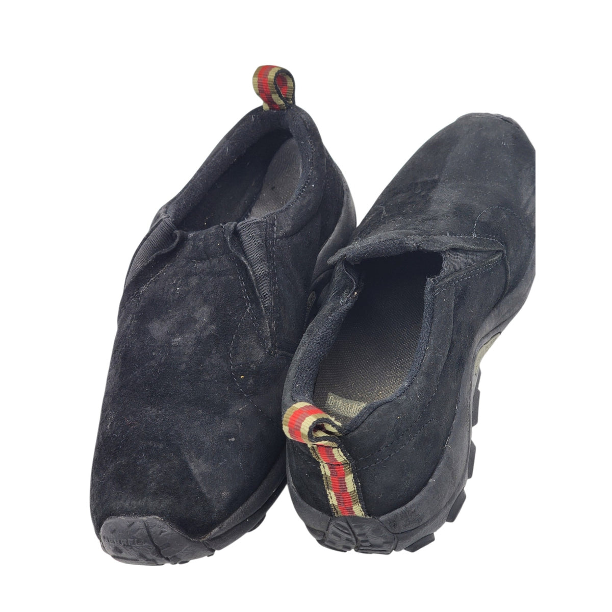 Merrell Jungle Moc Womens 8 Black Suede Slip On Shoes Hiking Outdoor Gorpcore