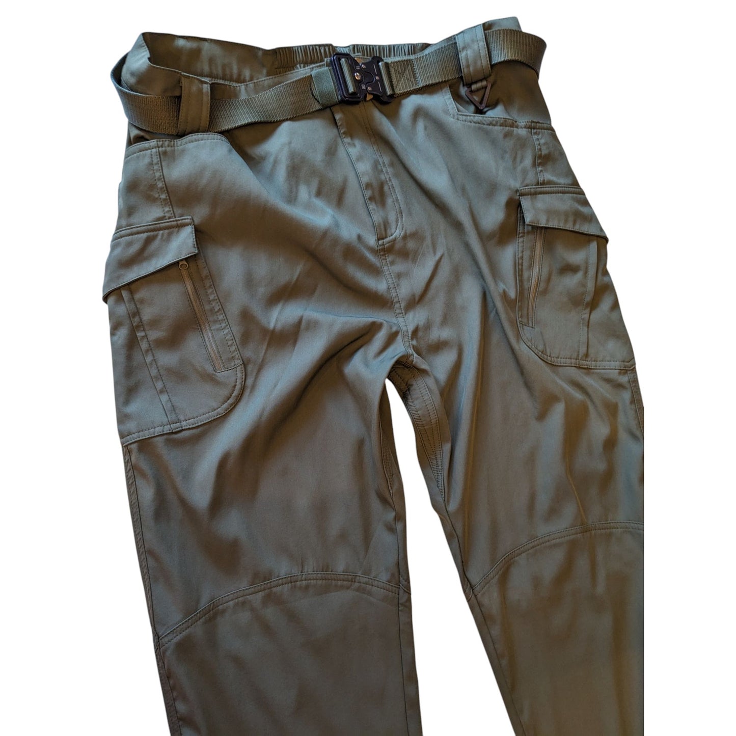 Tactical Series Green Cargo Pants Mens 2XL-33 Outdoor Utility Hiking Workwear