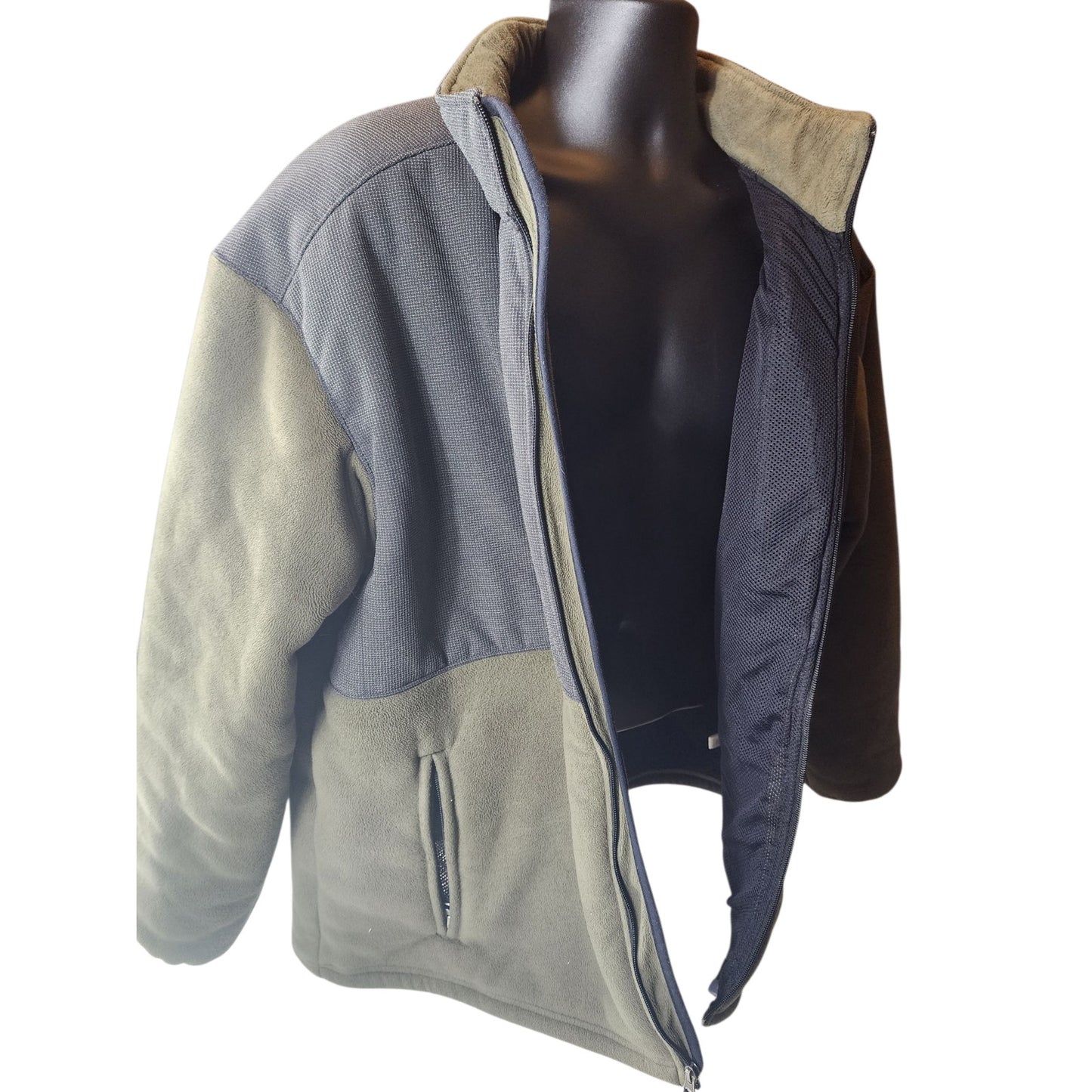 Duluth Trading Alaskan Hardgear Jacket Mens XL Full Zip Fleece Warm Lining