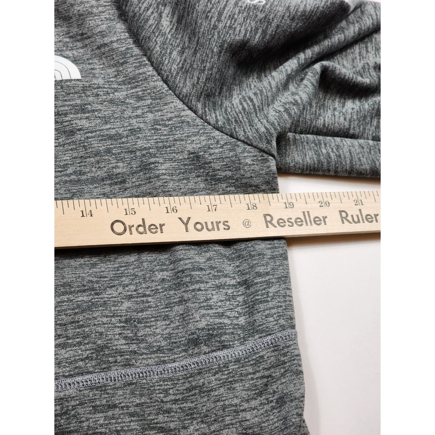 North Face Fleece Womens Large Athletic Zip Long Sleeve Performance Pullover Top