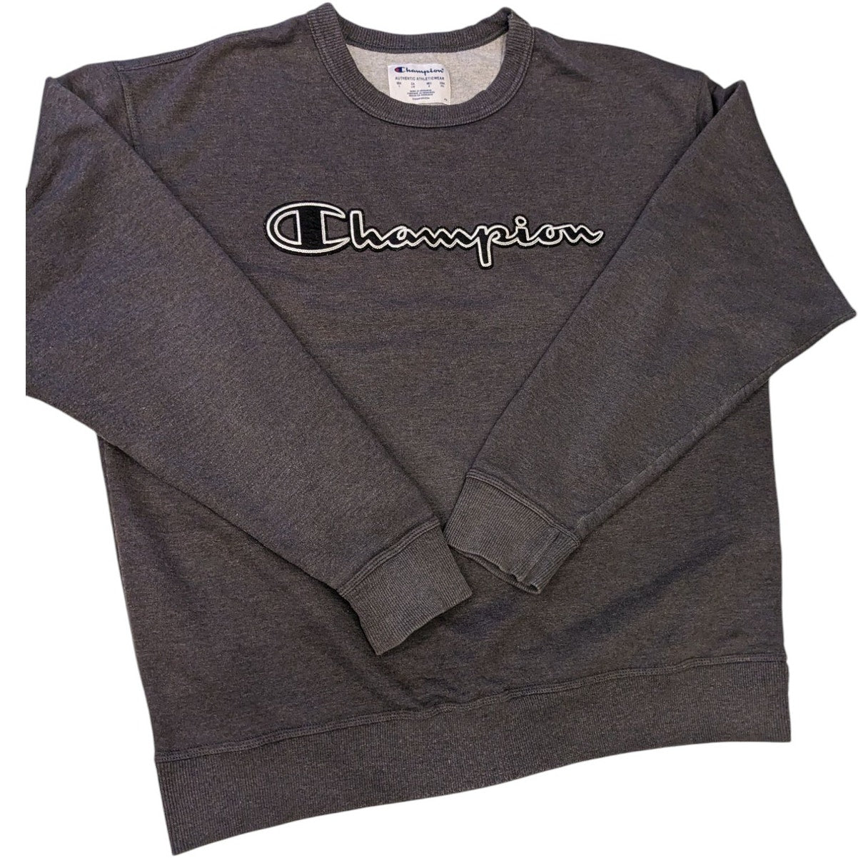 Champion Athleticwear Crewneck Sweatshirt Mens Large Pullover Fleece Logo