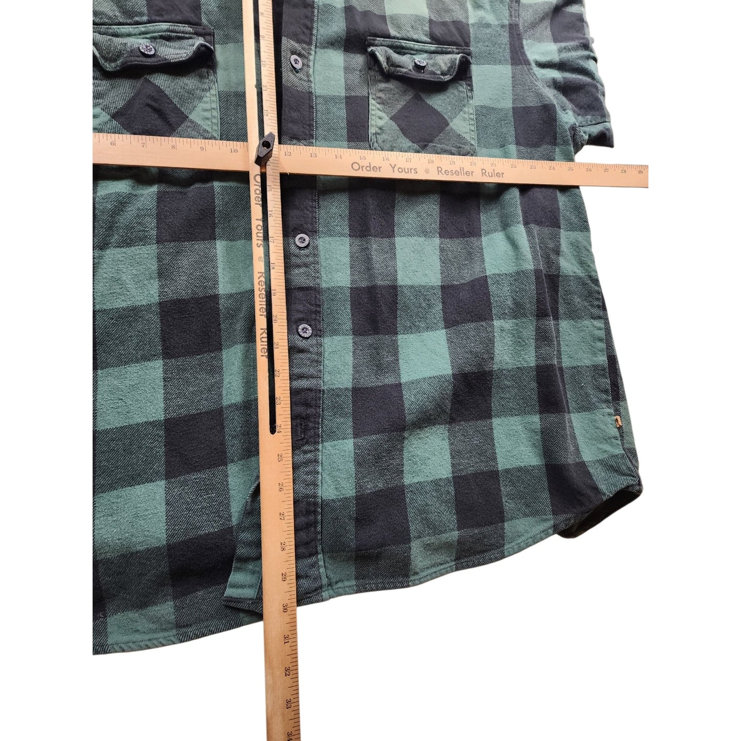 Moose Creek Flannel Shirt Men 3XLT Buffalo Plaid Button Up Workwear Lumberjack