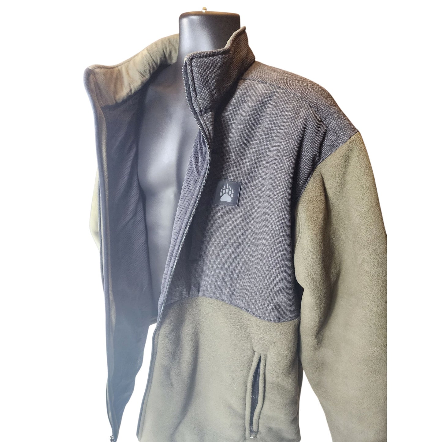 Duluth Trading Alaskan Hardgear Jacket Mens XL Full Zip Fleece Warm Lining