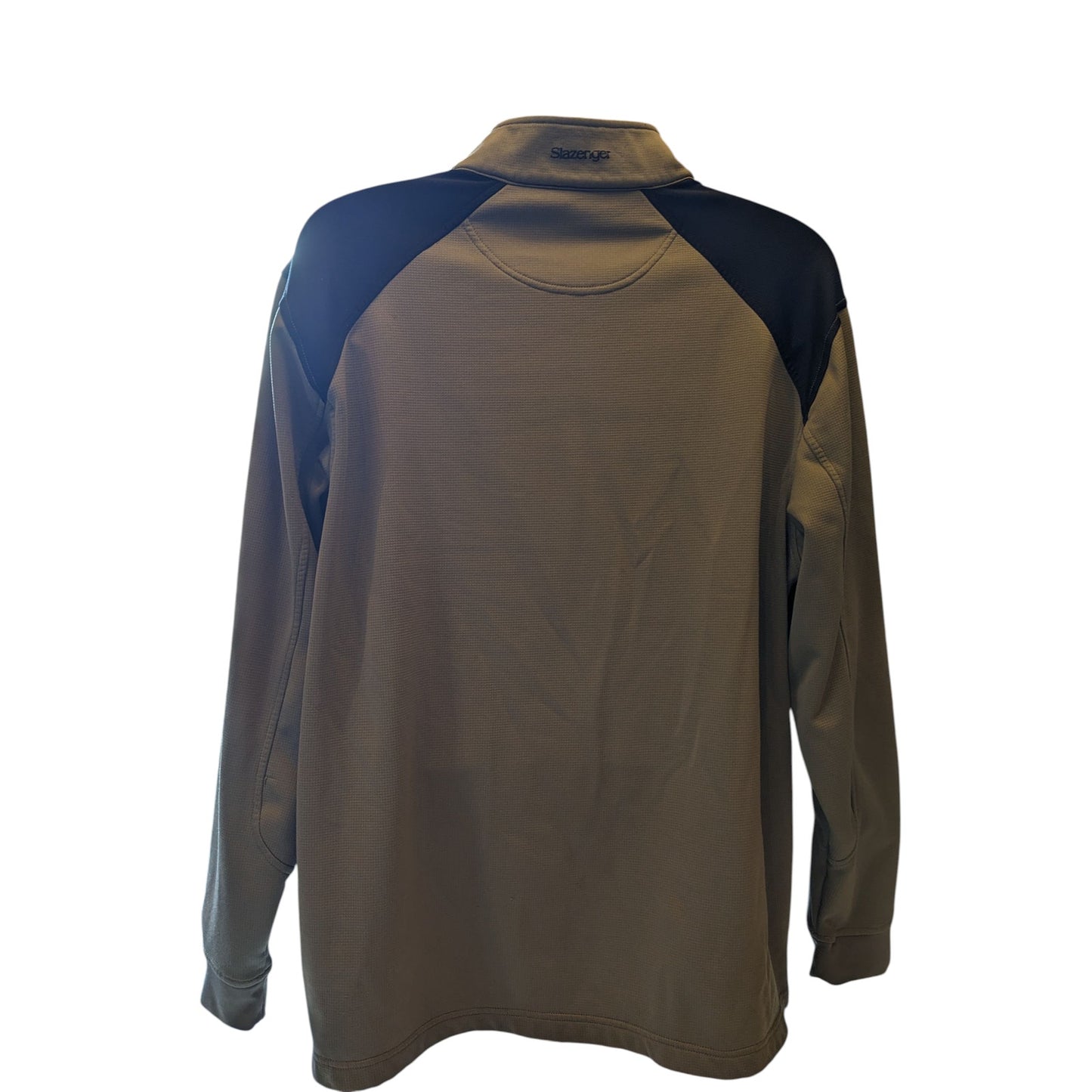 Slazenger Golf Shirt Pullover Men XL 1/4 Zip Long Sleeve Athletic Activewear Top