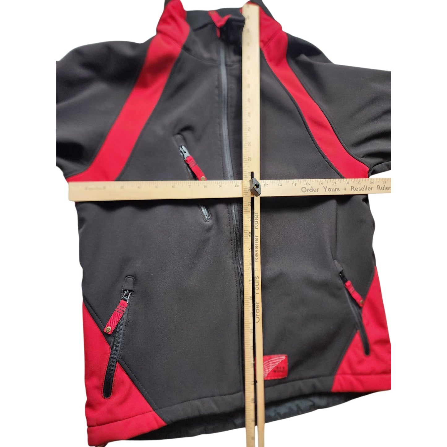 Red Wing Soft Shell Jacket Men Small Waterproof Windproof Workwear Fleece Lined