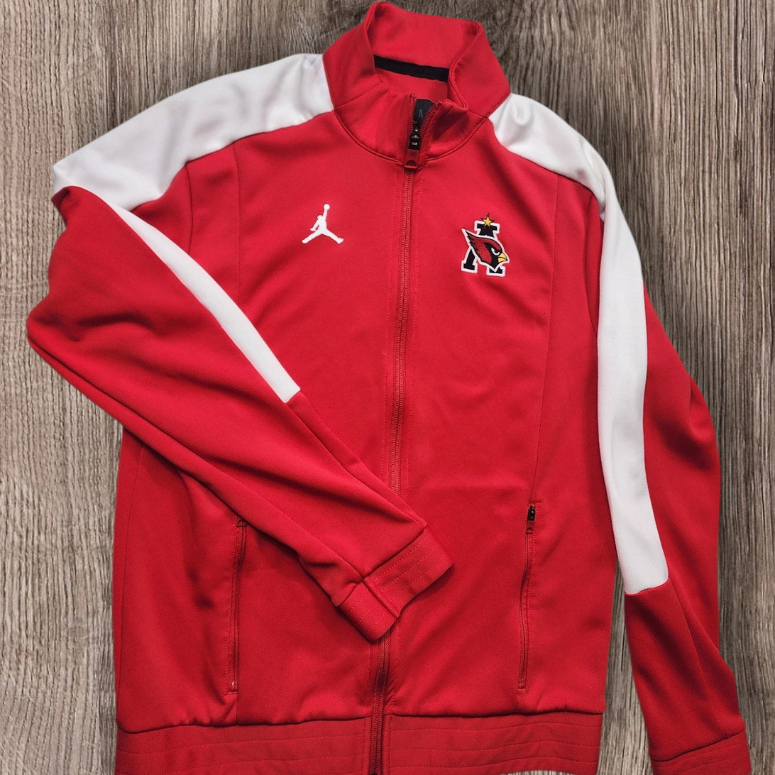 Jordan Track Jacket Mens Small Womens Medium Full Zip Arizona Cardinals Football