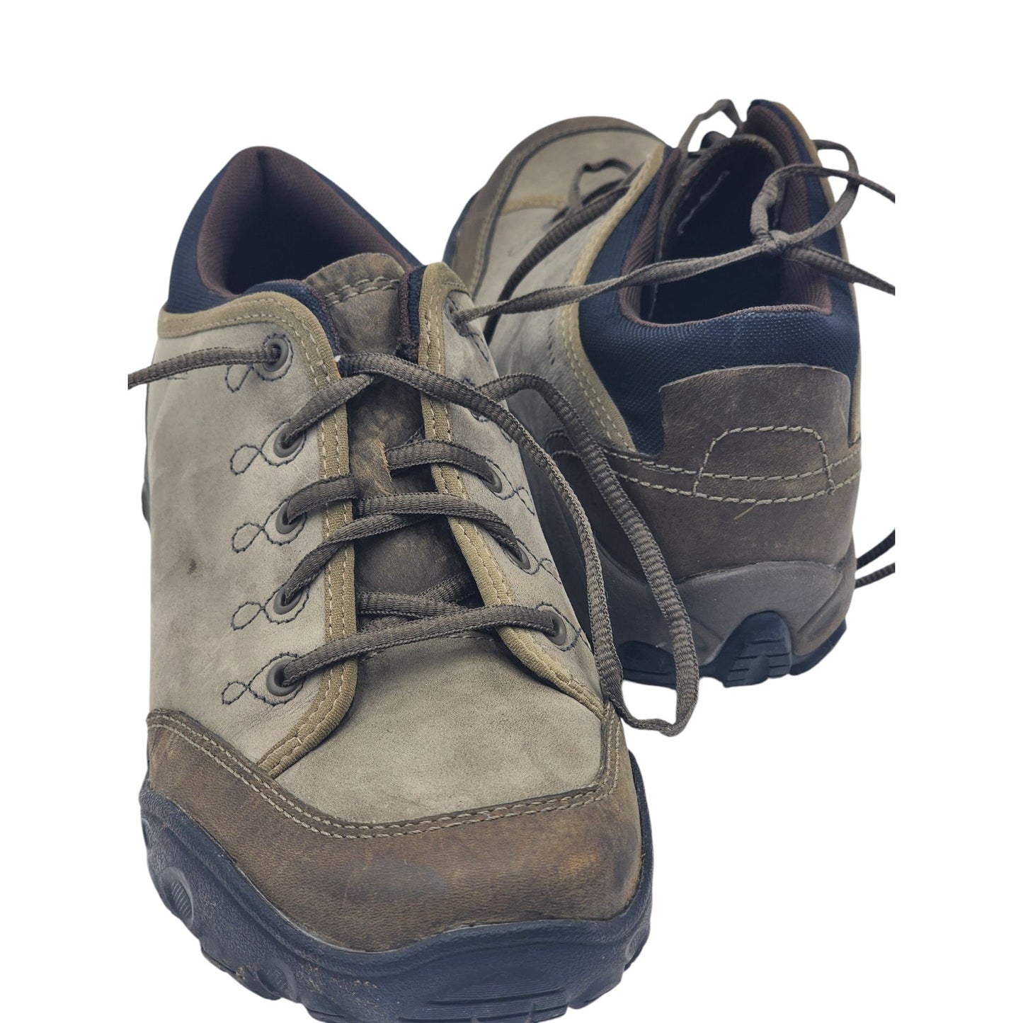 Merrell Hiking Shoes Womens 10 OrthoLite QForm Quartz Brindle Comfort Walking