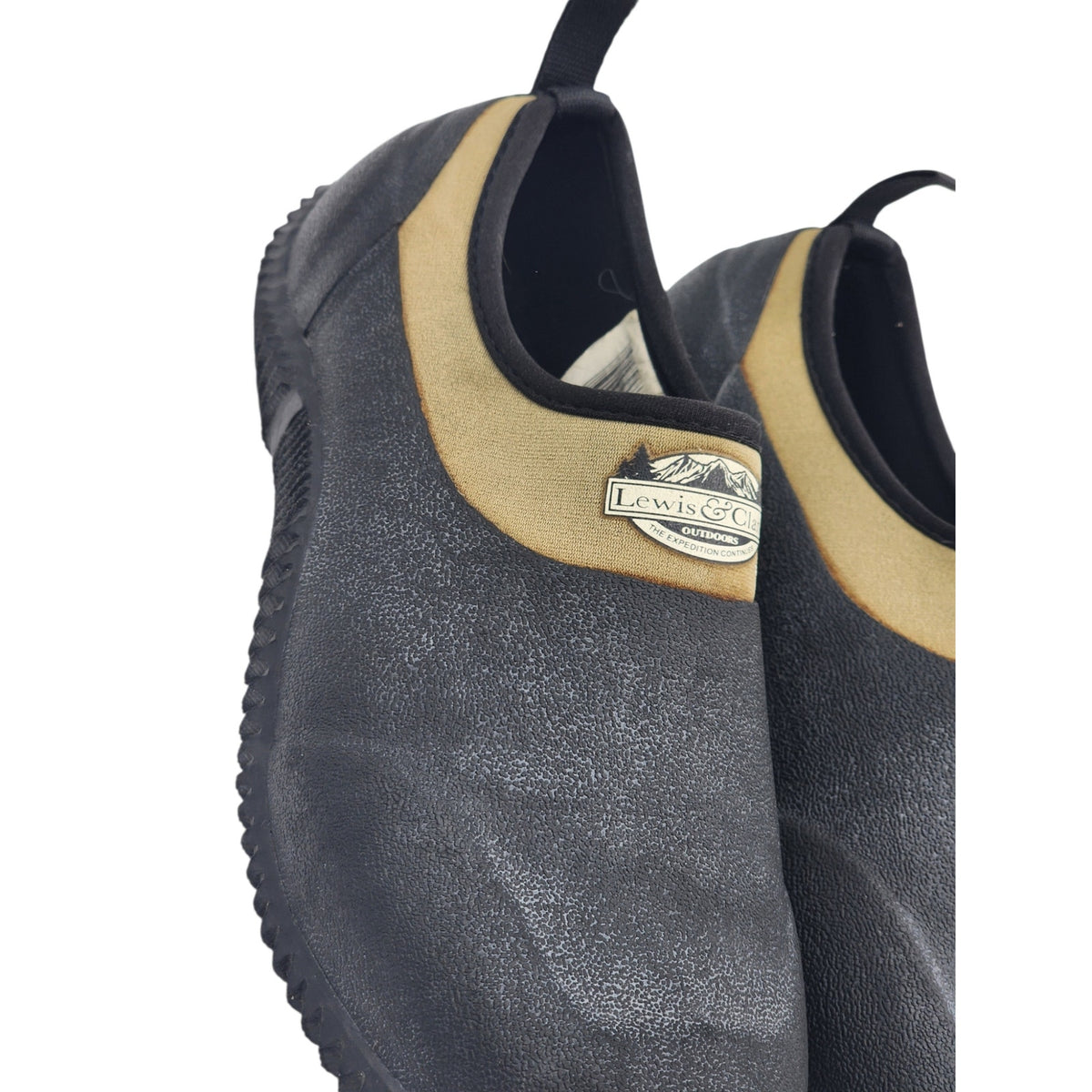Lewis & Clark Outdoors Slip On Garden Water Shoes Men 9 Rubber Clogs F0744S