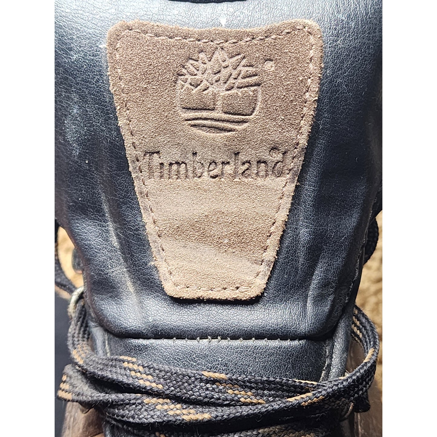 Timberland Hiking Boots Mens 9.5 Brown Leather Trail Outdoor Trekking Shoes
