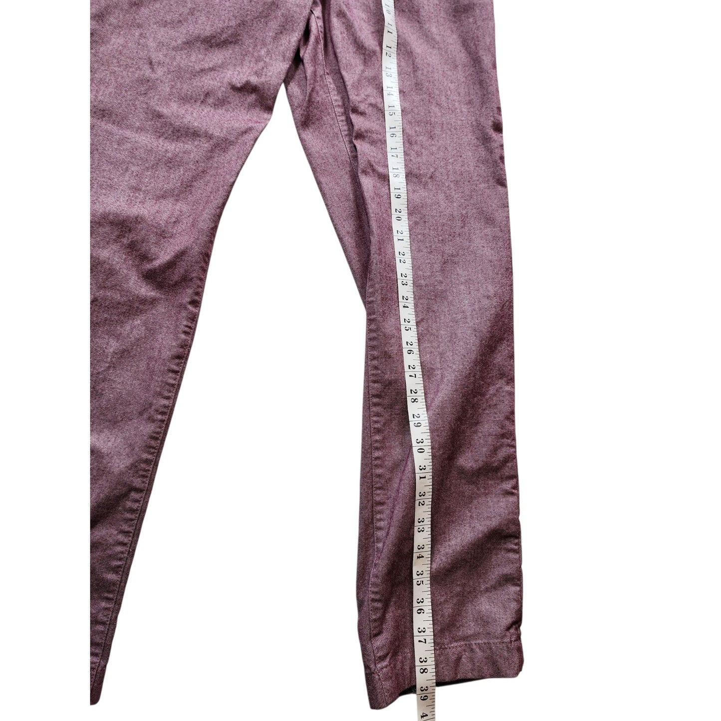 Ted Baker London Mens 33R Pants Slim Fit Trousers Flat Front Business Casual