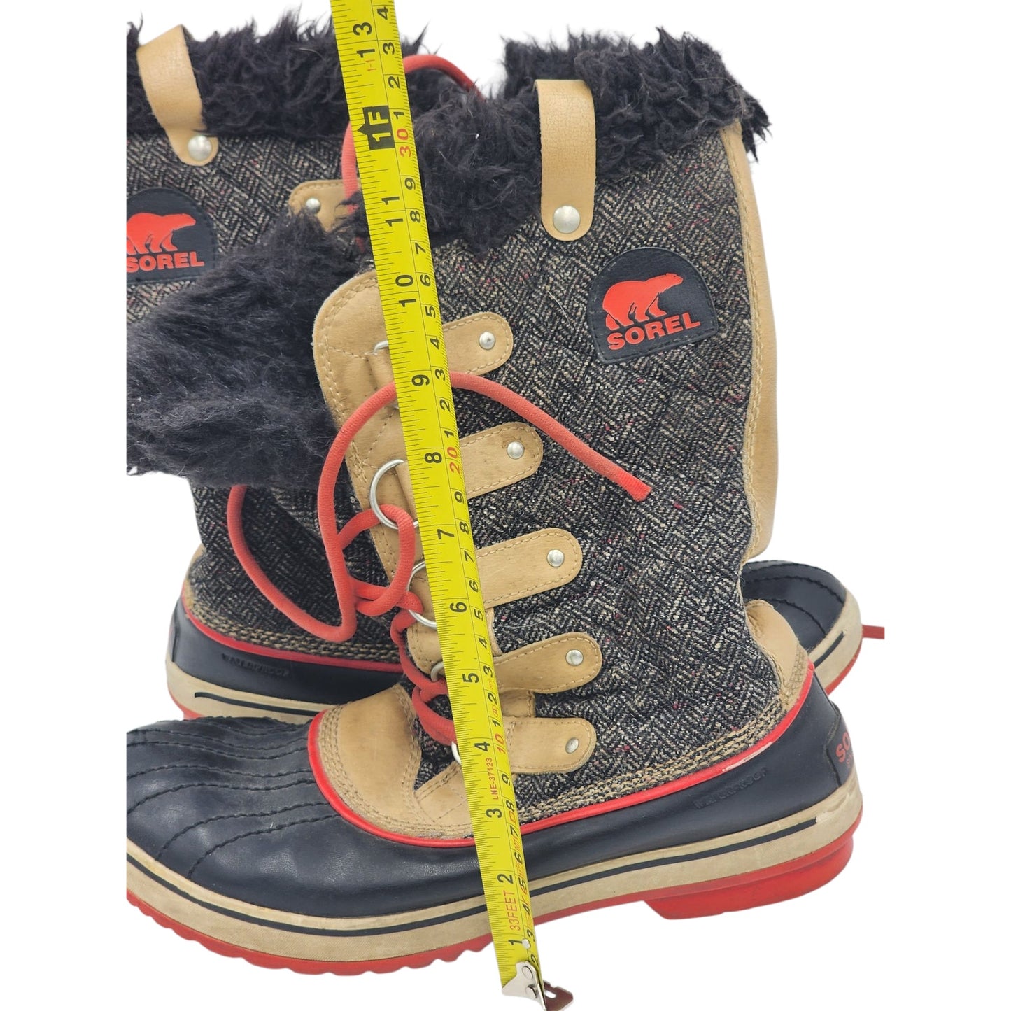 Sorel Boots Womens 10.5 Tofino Winter Snow Hiking Waterproof Rubber NL2012-373