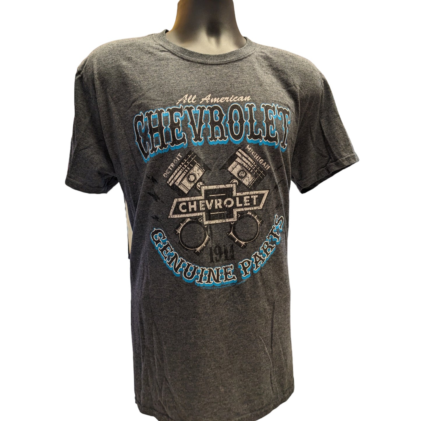 Chevrolet T Shirt Mens XL Gildan Softstyle All American Graphic Tee Ring Spun