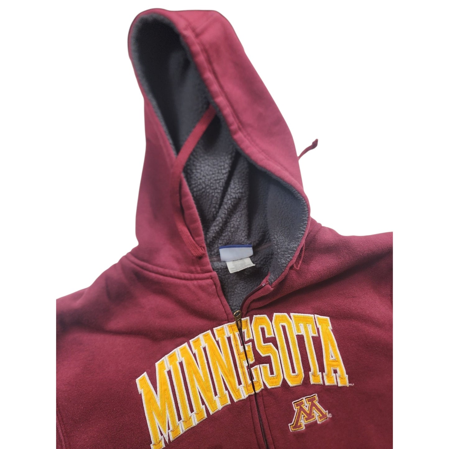Pro Player Hoodie University Minnesota Golden Gophers Medium Sweatshirt Fleece