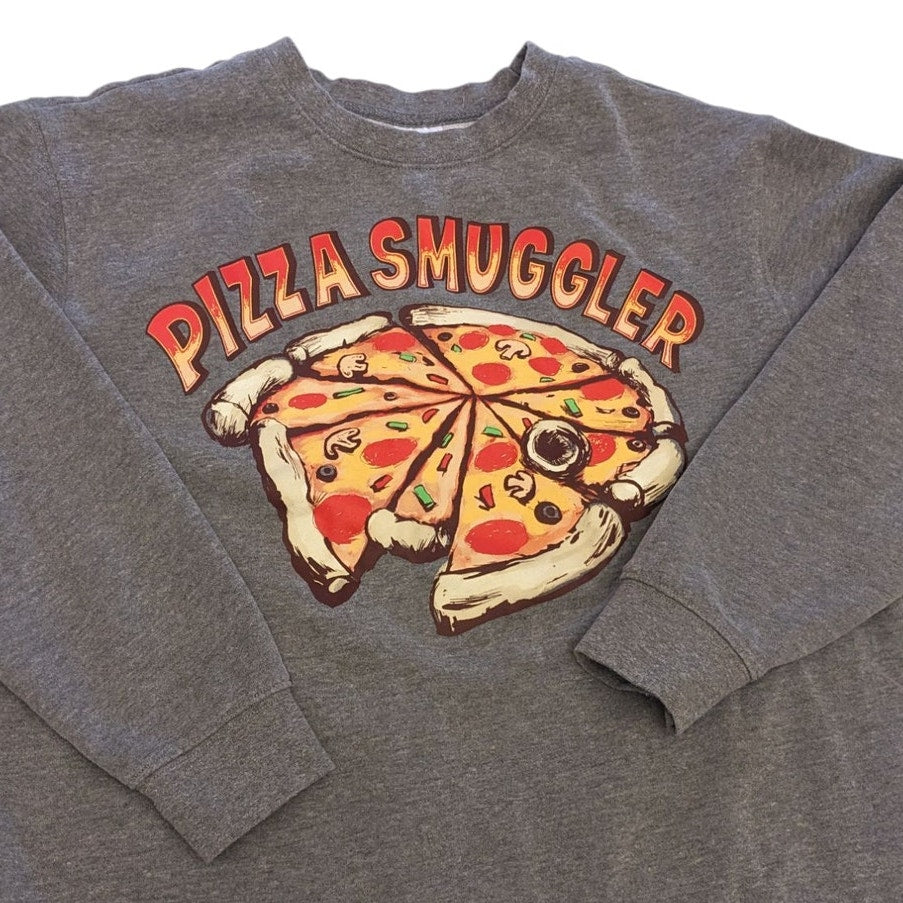 Star Wars Pizza Smuggler Sweatshirt Adult Large Geek Nerd Millennium Falcon