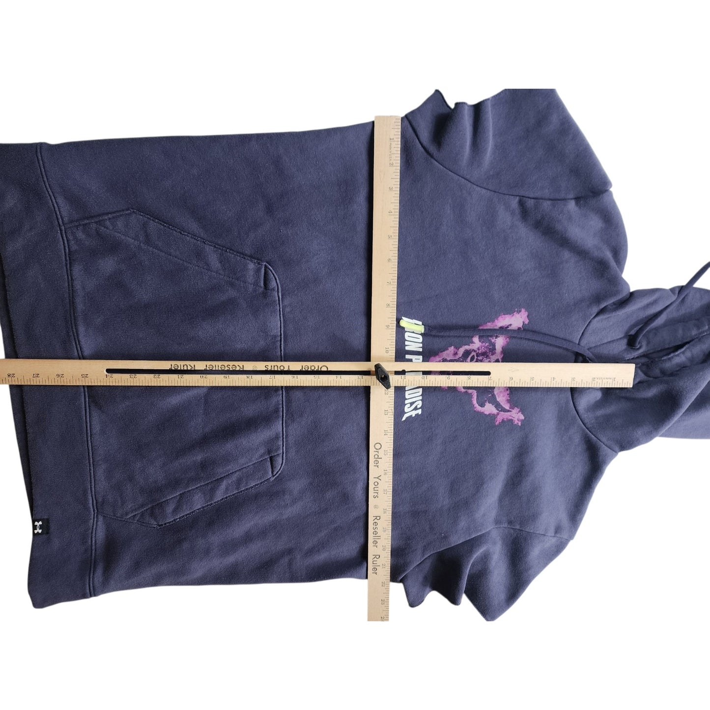 Under Armour Hoodie Project Rock Iron Paradise Men Medium ShortSleeve Sweatshirt