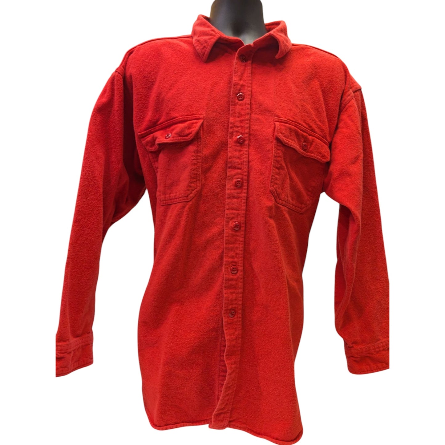 Woolrich Heavyweight Shirt Men 2XL Button Up Long Sleeve Outdoor Work Flannel