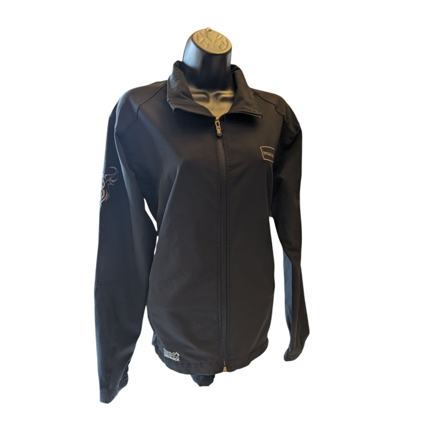 DRI DUCK Jacket Women Medium Soft Shell Windbreaker Zip Outdoor Hiking Broadhead