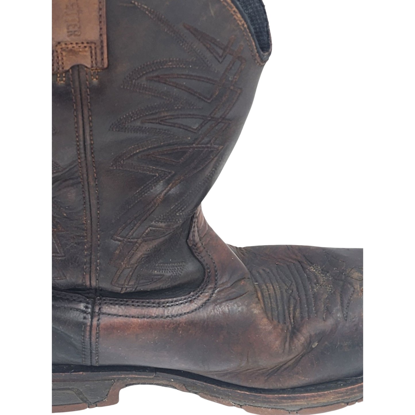 Irish Setter Boots Men 11 UltraDry Work Leather ASTM F2413 Cowboy Marshall 83912