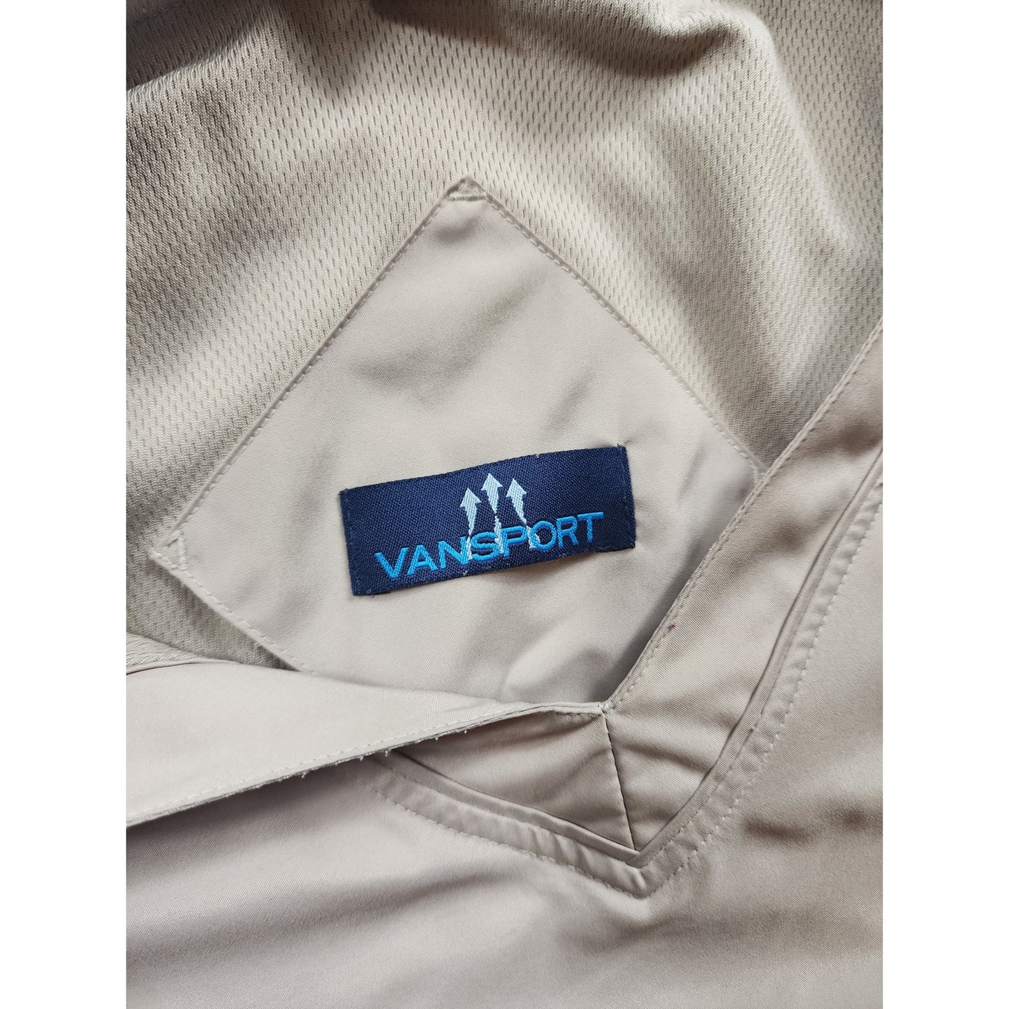 Vansport Budweiser Pullover Windbreaker Mens 2XL Logo V-Neck Lightweight Jacket