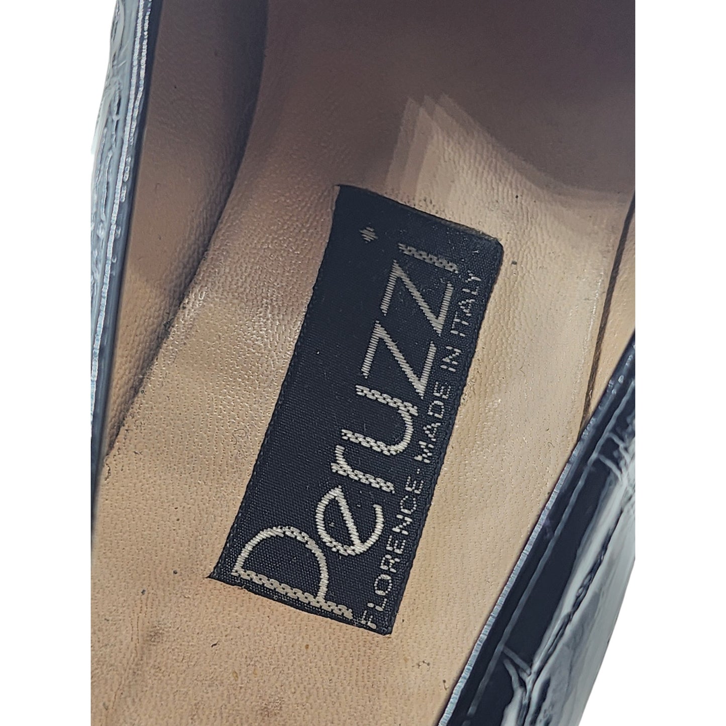 Peruzzi Shoes Women Size 6.5 37 Florence Italy Loafers Square Toe Sophistication