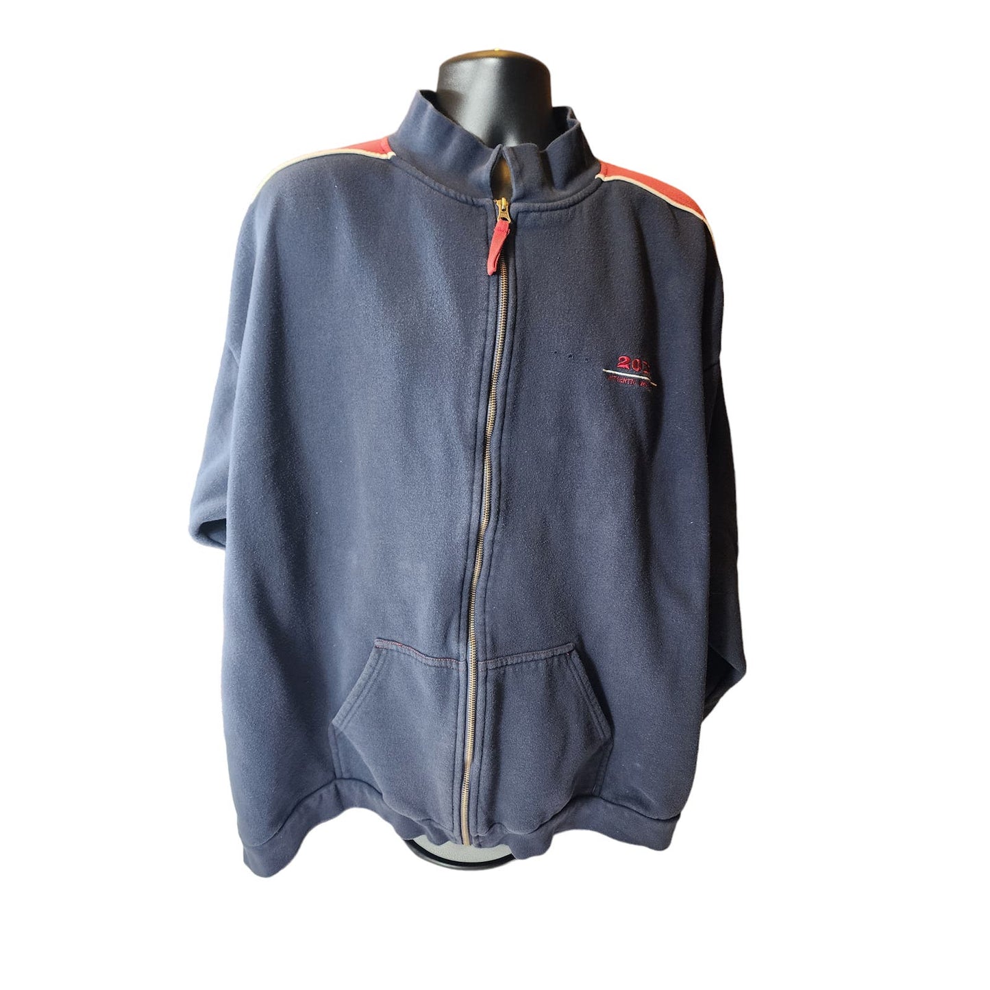 Vintage Wrangler Twenty X Sweater Jacket Mens Size XXL Full Zip Fleece Sporty