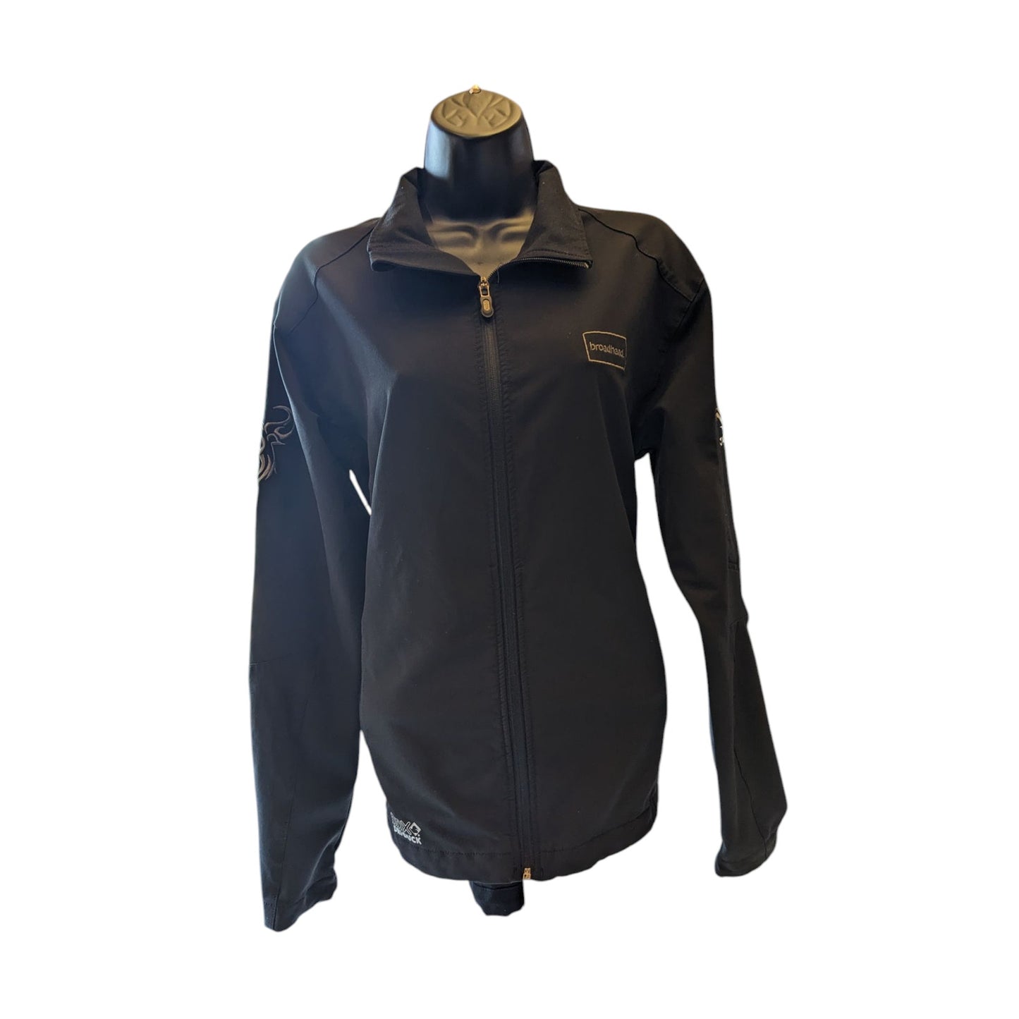 DRI DUCK Jacket Women Medium Soft Shell Windbreaker Zip Outdoor Hiking Broadhead