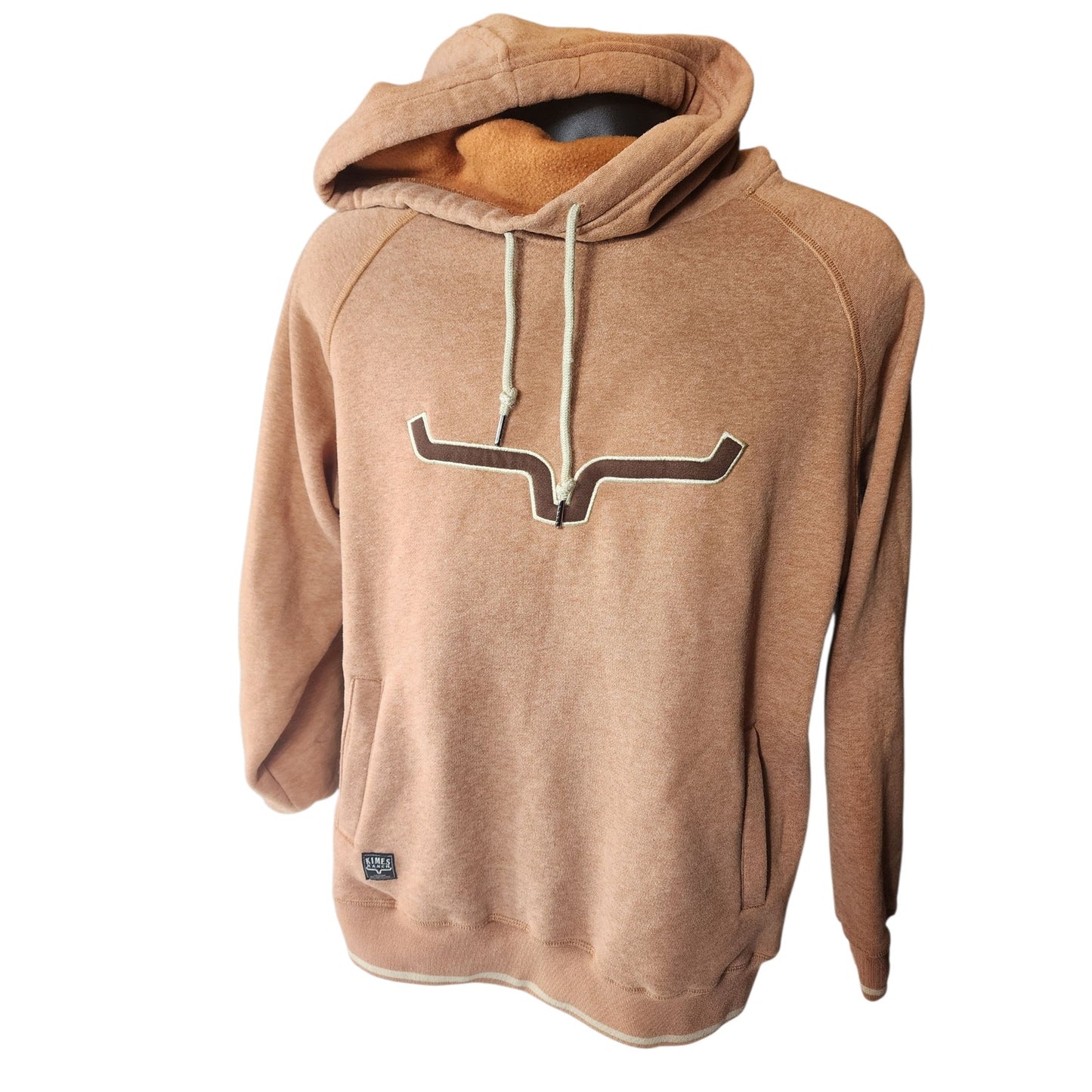 Kimes Ranch Hoodie Medium Sweatshirt Western Longhorn Pullover Ranch Kangaroo