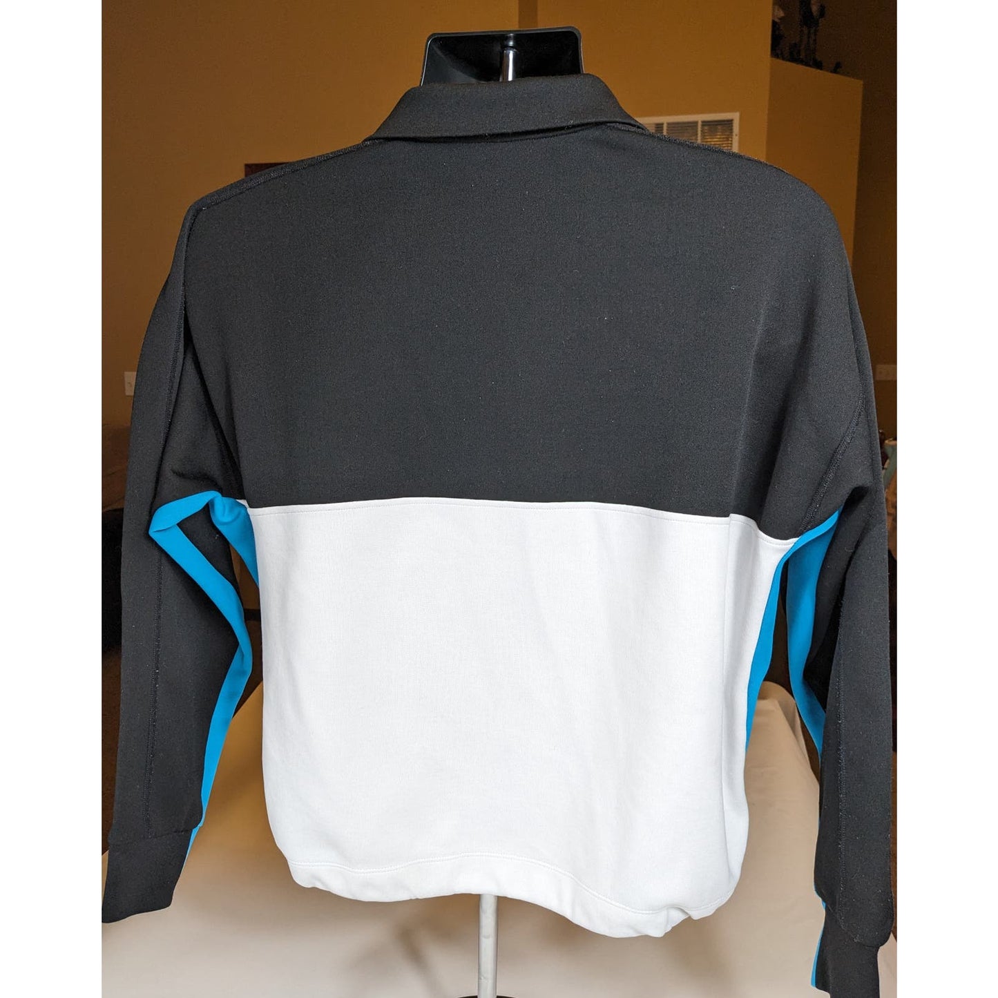 DKNY Sweatshirt Womens Size Medium Sport Active Sweater Pullover Half Zip Ladies