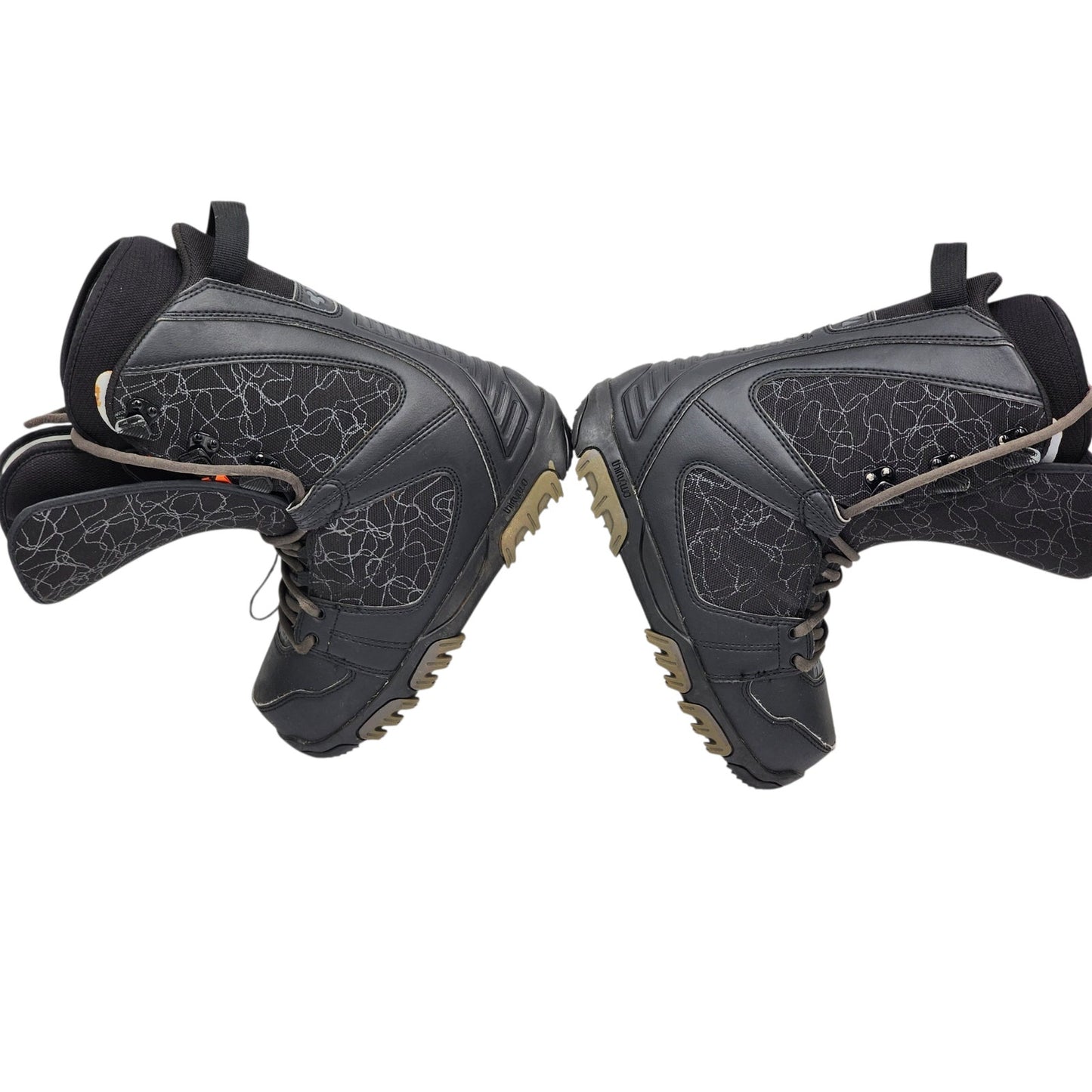 ThirtyTwo Prion Snowboard Boots Mens Size 6 Black Level 1 All Mountain Freestyle