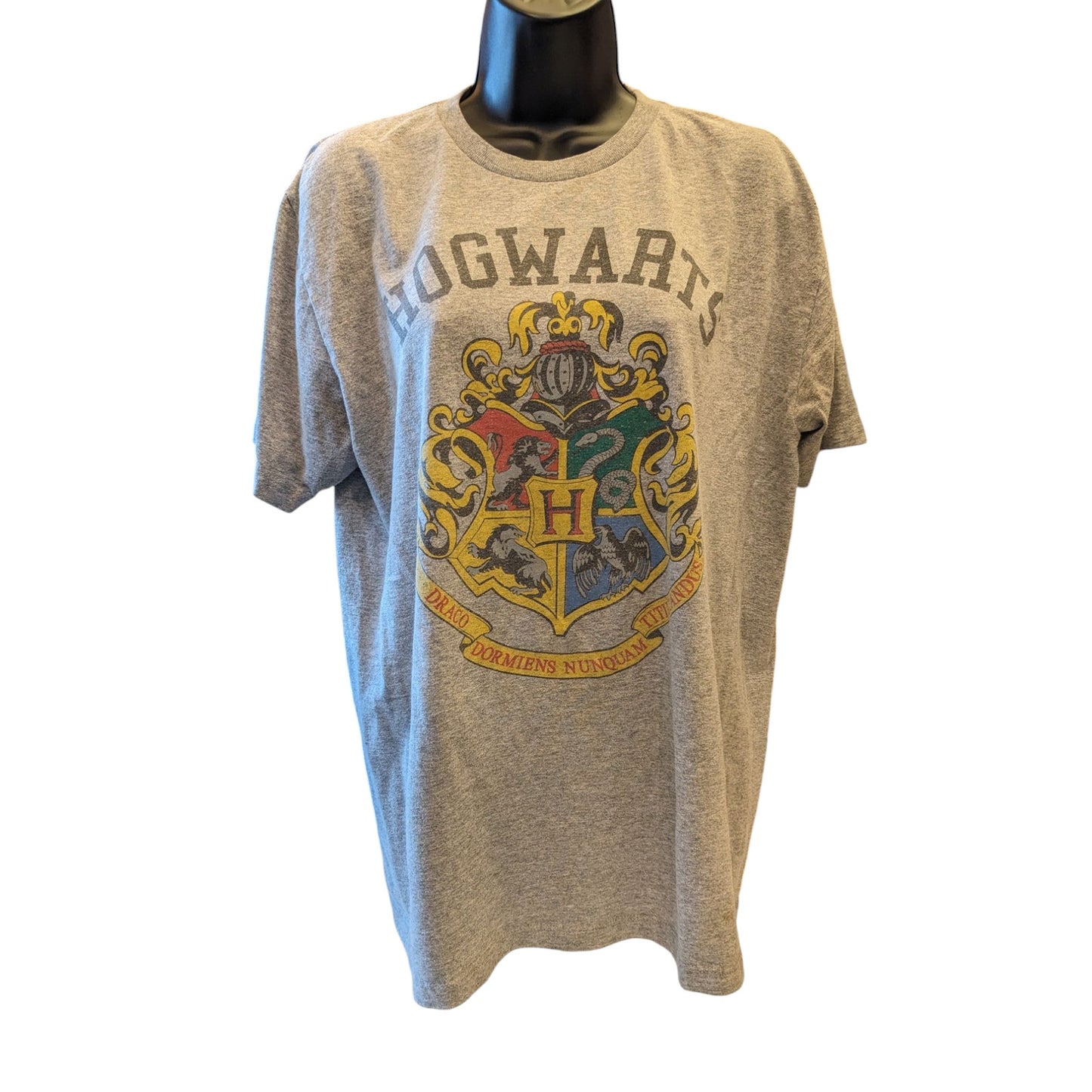 Harry Potter Hogwarts Crest T Shirt Women Large Tee School Crest Wizarding World