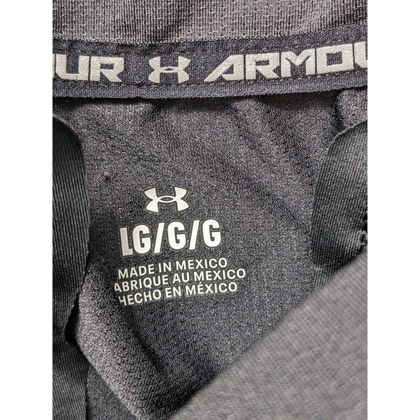 Under Armour Gameday Vest Men Large Padded Compression Hex Football Lacrosse