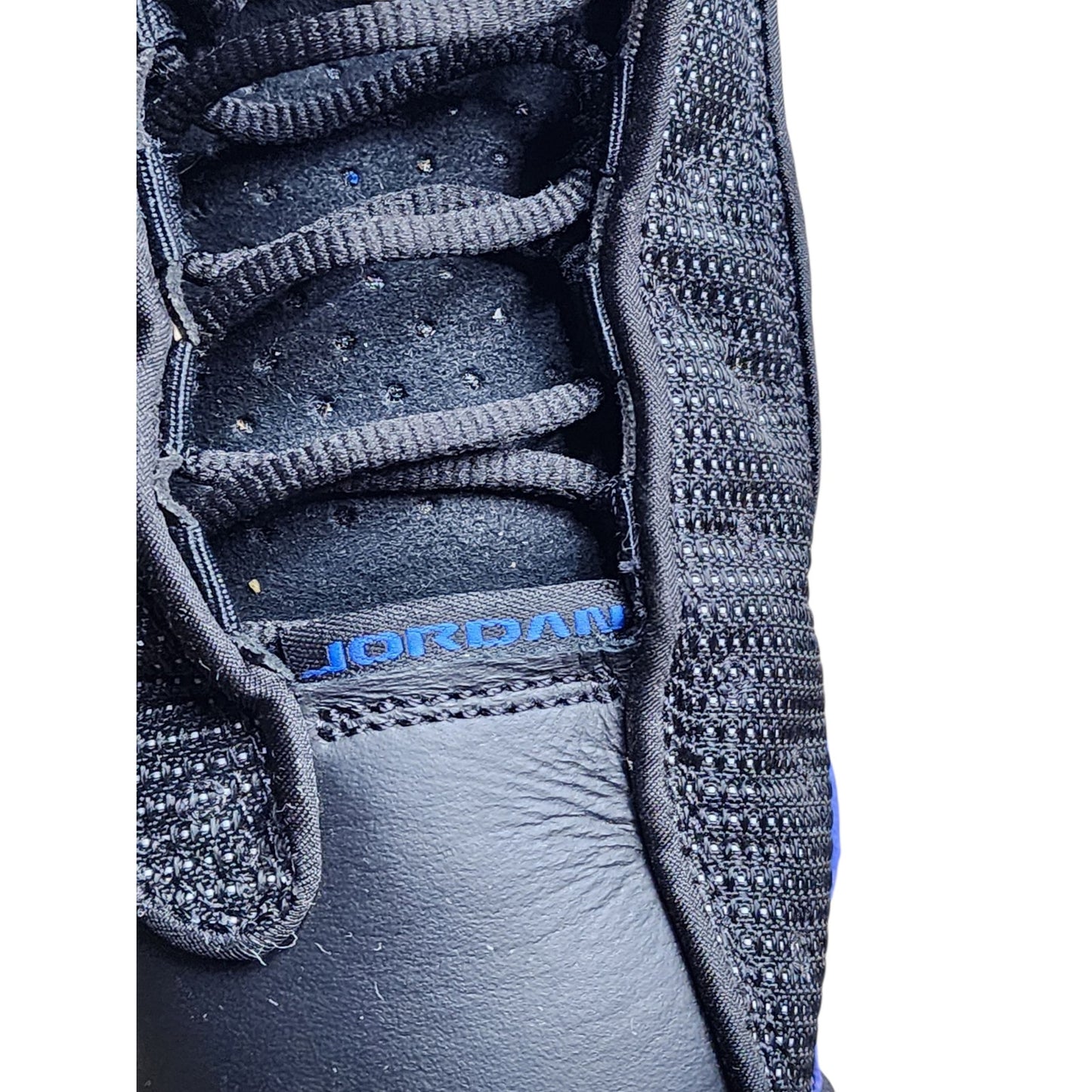 Nike Air Jordan 13 Retro Mens 7 Black Royal Blue Basketball Sneakers 414571-040